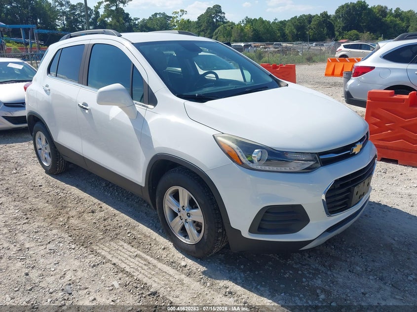 2019 Chevrolet Trax VIN KL7CJLSB9KB835075 IAAI salvage auction — NORMAL WEAR, Repossession Paperwork (South Carolina), sold $1,550 on 2026-07-28 (photo 1)