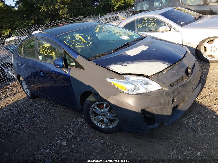 2011 Toyota Prius VIN JTDKN3DU3B0312504 IAAI salvage auction — FRONT END, Bill Of Sale (New York), sold $25 on 2026-07-28 (photo 1)