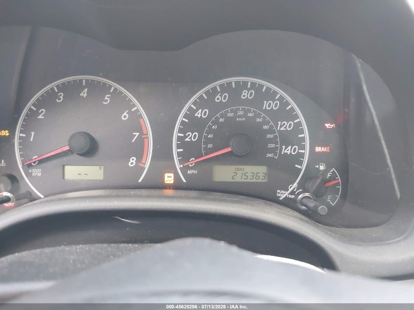 2013 Toyota Corolla VIN 5YFBU4EEXDP202266 IAAI salvage auction — NORMAL WEAR, Clear (Florida), sold $375 on 2026-07-23 (photo 7)