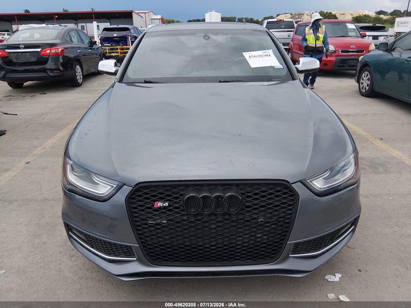 2014 Audi S4 VIN WAUBGAFL2EA123793 IAAI salvage auction — NORMAL WEAR, Clear (Texas), sold $1,200 on 2026-07-30 (photo 6)