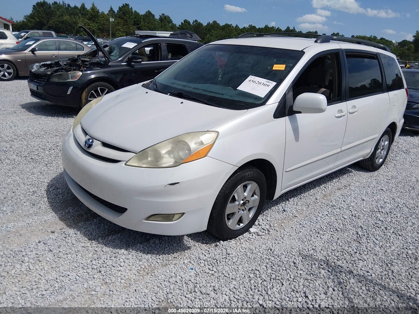 2007 Toyota Sienna VIN 5TDZK22C37S018410 IAAI salvage auction — NORMAL WEAR, Clear (Alabama), sold $550 on 2026-07-30 (photo 2)