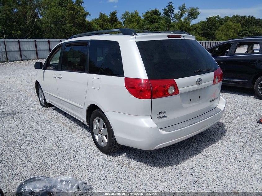 2007 Toyota Sienna VIN 5TDZK22C37S018410 IAAI salvage auction — NORMAL WEAR, Clear (Alabama), sold $550 on 2026-07-30 (photo 3)