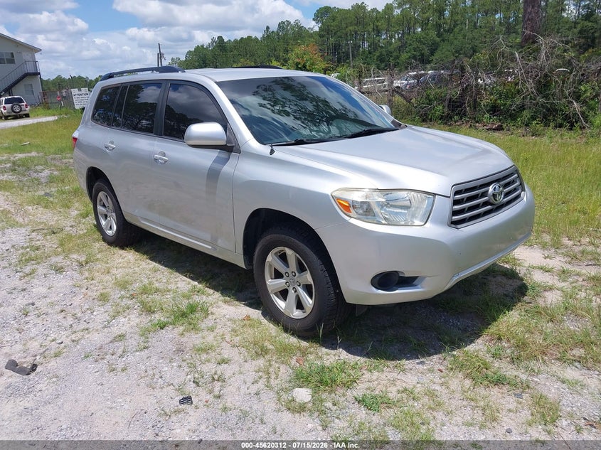 2010 Toyota Highlander VIN JTEBK3EH4A2155431 IAAI salvage auction — MECHANICAL, Clear (Florida), sold $1,150 on 2026-07-30 (photo 1)