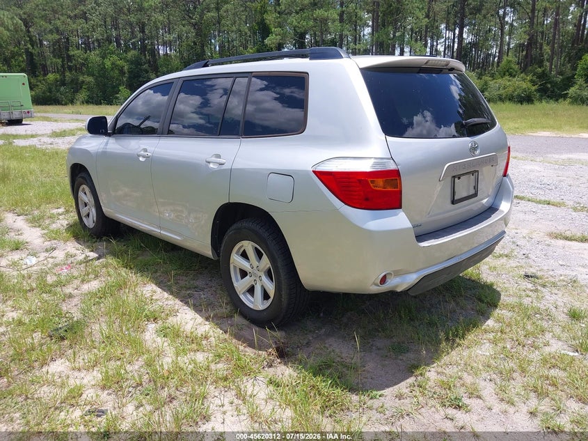 2010 Toyota Highlander VIN JTEBK3EH4A2155431 IAAI salvage auction — MECHANICAL, Clear (Florida), sold $1,150 on 2026-07-30 (photo 3)
