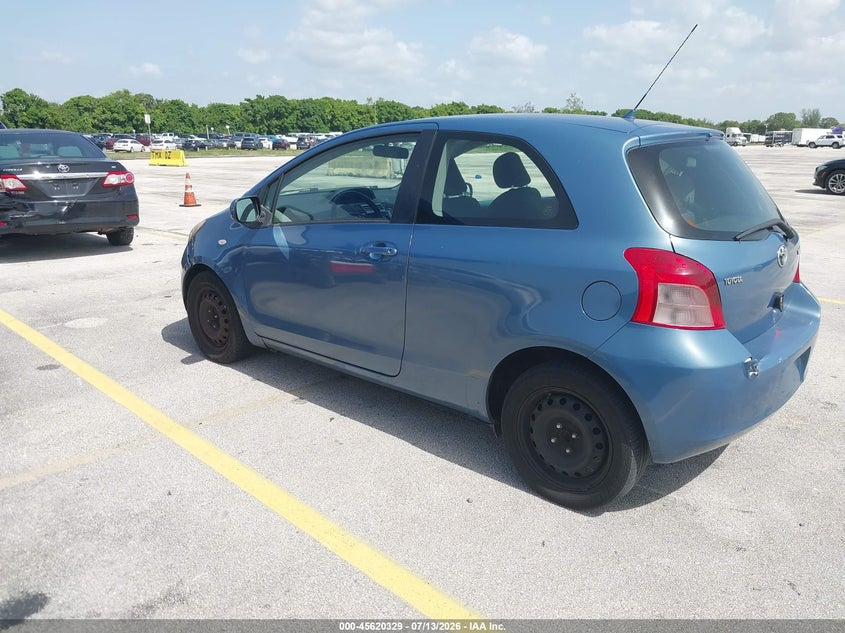 2007 Toyota Yaris VIN JTDJT923075133877 IAAI salvage auction — NORMAL WEAR, Clear (Florida), sold $1,050 on 2026-07-16 (photo 3)