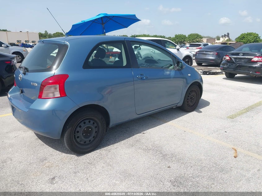 2007 Toyota Yaris VIN JTDJT923075133877 IAAI salvage auction — NORMAL WEAR, Clear (Florida), sold $1,050 on 2026-07-16 (photo 4)