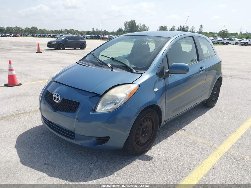 2007 Toyota Yaris VIN JTDJT923075133877 IAAI salvage auction — NORMAL WEAR, Clear (Florida), sold $1,050 on 2026-07-16 (photo 6)