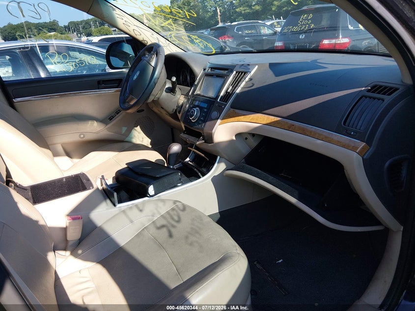2012 Hyundai Veracruz VIN KM8NUDCC2CU197415 IAAI salvage auction — LEFT REAR, Salvage Title, sold $475 on 2026-07-28 (photo 5)