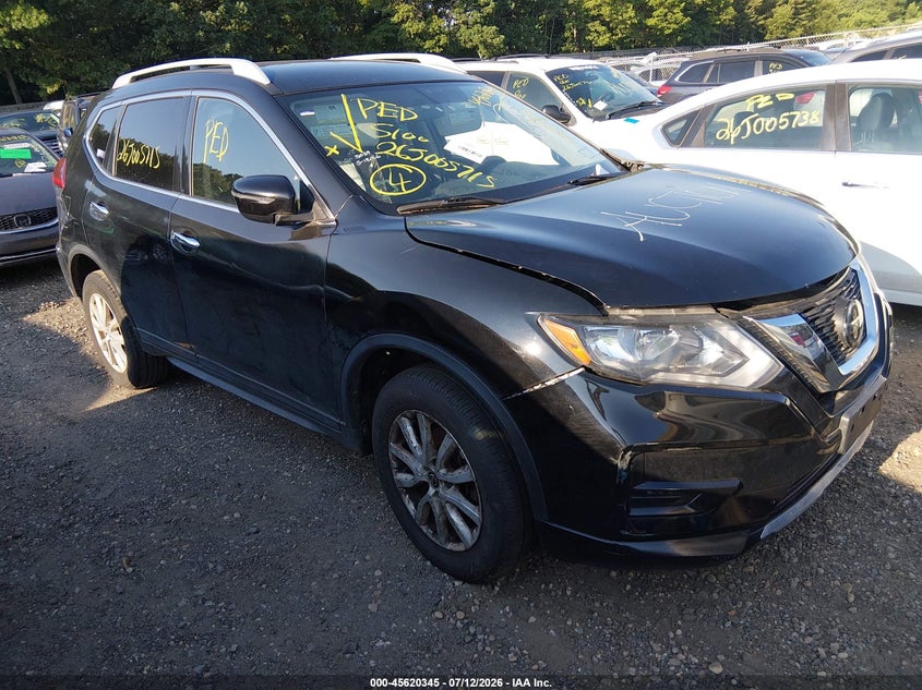 2018 Nissan Rogue VIN JN8AT2MV4JW304674 IAAI salvage auction — FRONT END, Salvage Title, sold $125 on 2026-07-28 (photo 1)