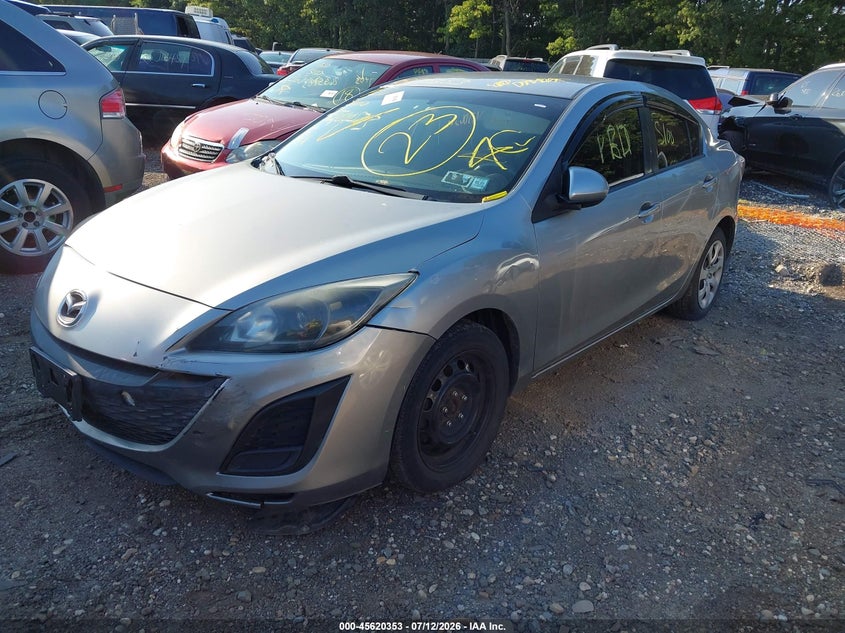 2011 Mazda 3 VIN JM1BL1UG1B1454669 IAAI salvage auction — LEFT REAR, Bill Of Sale (New York), sold $25 on 2026-07-28 (photo 2)