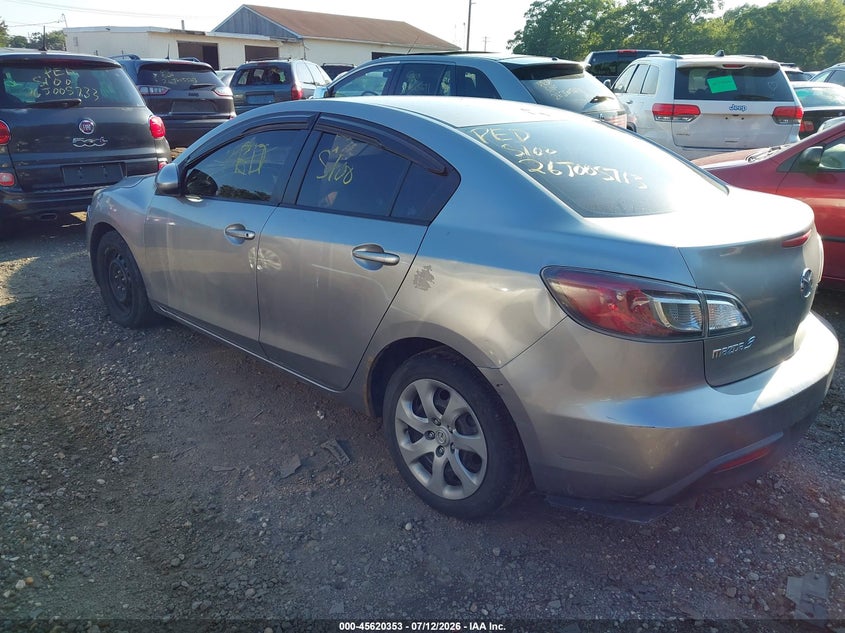 2011 Mazda 3 VIN JM1BL1UG1B1454669 IAAI salvage auction — LEFT REAR, Bill Of Sale (New York), sold $25 on 2026-07-28 (photo 3)