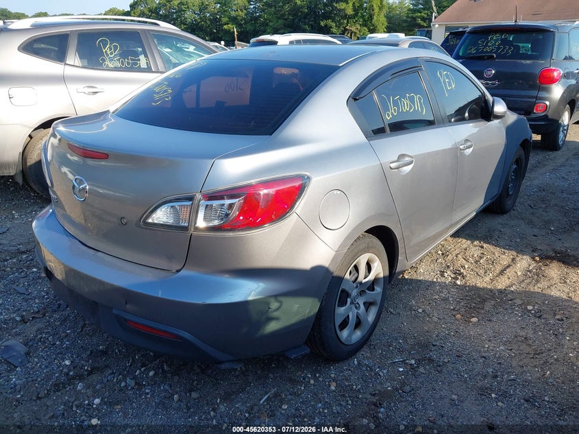 2011 Mazda 3 VIN JM1BL1UG1B1454669 IAAI salvage auction — LEFT REAR, Bill Of Sale (New York), sold $25 on 2026-07-28 (photo 4)