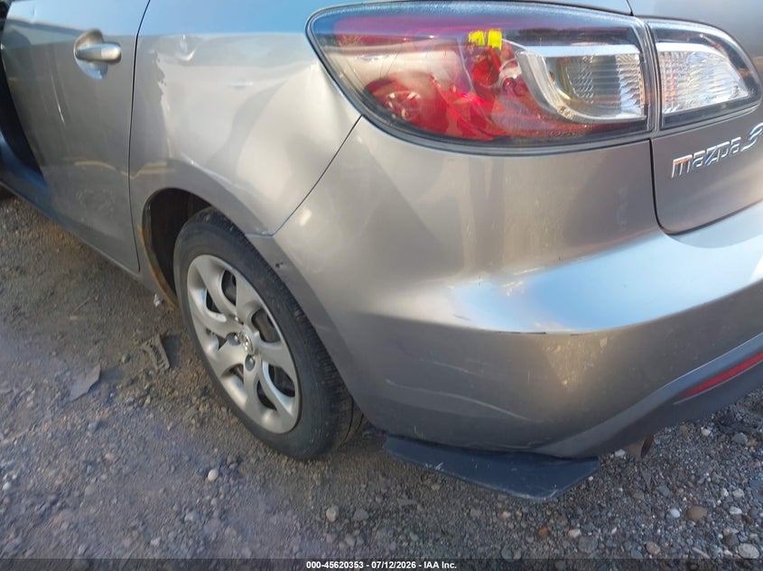 2011 Mazda 3 VIN JM1BL1UG1B1454669 IAAI salvage auction — LEFT REAR, Bill Of Sale (New York), sold $25 on 2026-07-28 (photo 6)