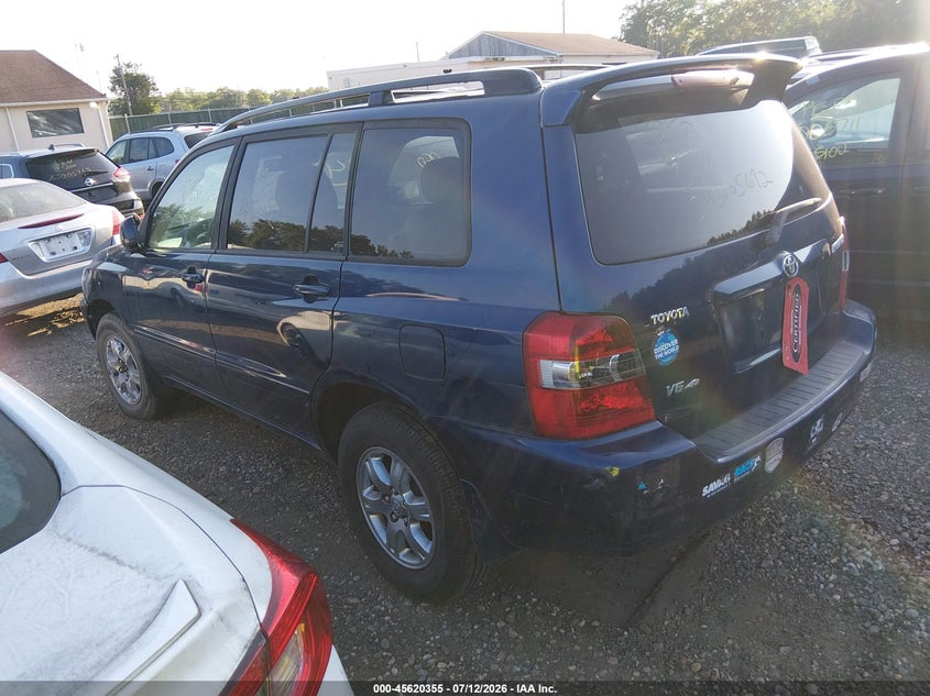 2007 Toyota Highlander VIN JTEHP21A270201258 IAAI salvage auction — UNKNOWN, Bill Of Sale (New York), sold $25 on 2026-07-28 (photo 3)
