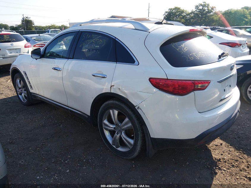 2009 Infiniti Fx35 VIN JNRAS18W99M153415 IAAI salvage auction — FRONT & REAR, Bill Of Sale (New York), sold $25 on 2026-07-28 (photo 3)