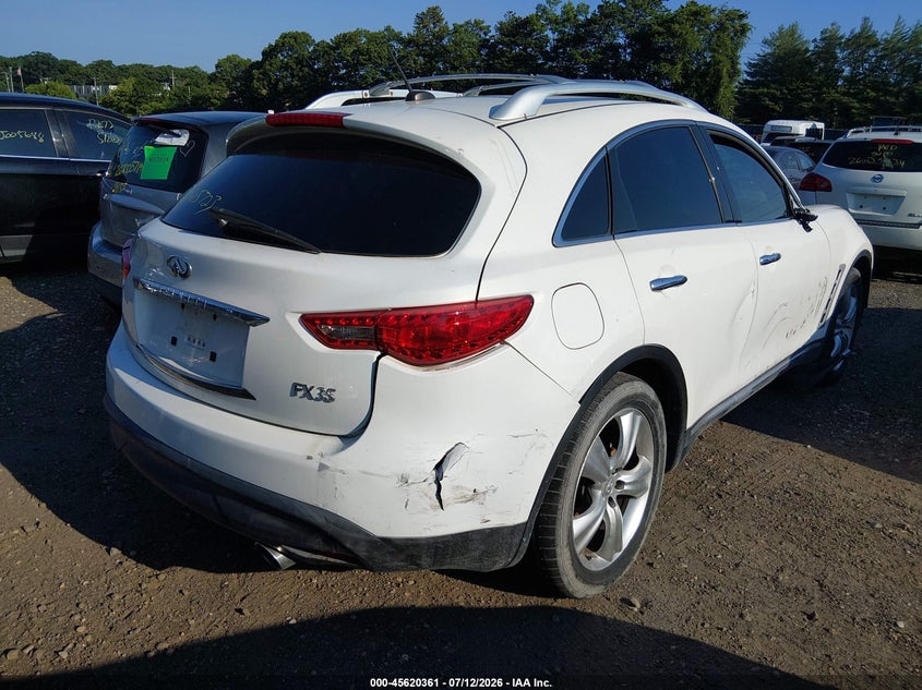 2009 Infiniti Fx35 VIN JNRAS18W99M153415 IAAI salvage auction — FRONT & REAR, Bill Of Sale (New York), sold $25 on 2026-07-28 (photo 4)
