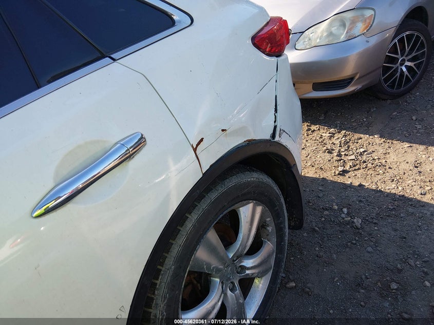 2009 Infiniti Fx35 VIN JNRAS18W99M153415 IAAI salvage auction — FRONT & REAR, Bill Of Sale (New York), sold $25 on 2026-07-28 (photo 6)