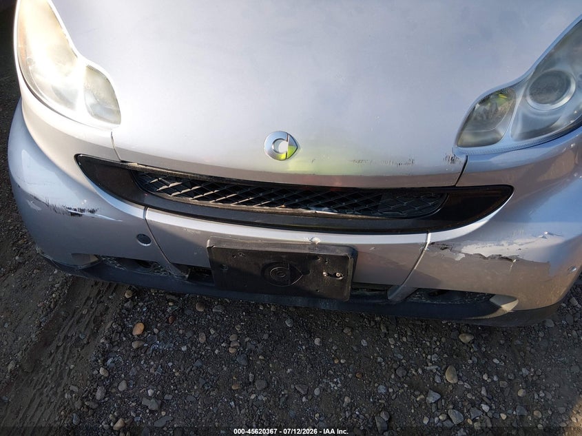 2008 Smart Fortwo VIN WMEEJ31X68K132701 IAAI salvage auction — FRONT END, Bill Of Sale (New York), sold $25 on 2026-07-28 (photo 6)