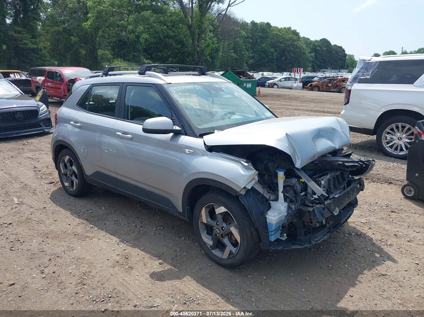 2021 Hyundai Venue VIN KMHRC8A37MU128106 IAAI salvage auction — NORMAL WEAR, Clear (New York), sold $2,100 on 2026-07-28 (photo 1)