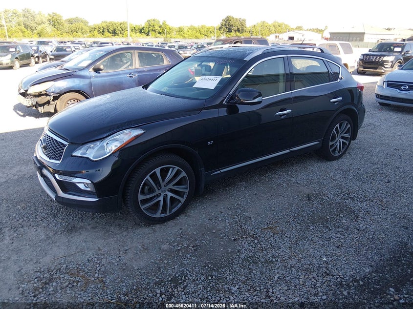 2016 Infiniti Qx50 VIN JN1BJ0RR7GM270582 IAAI salvage auction — NORMAL WEAR, Original (Kentucky), sold $2,150 on 2026-07-29 (photo 2)