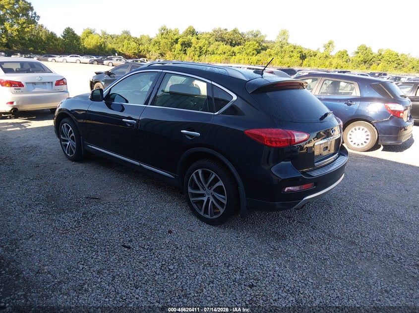 2016 Infiniti Qx50 VIN JN1BJ0RR7GM270582 IAAI salvage auction — NORMAL WEAR, Original (Kentucky), sold $2,150 on 2026-07-29 (photo 3)