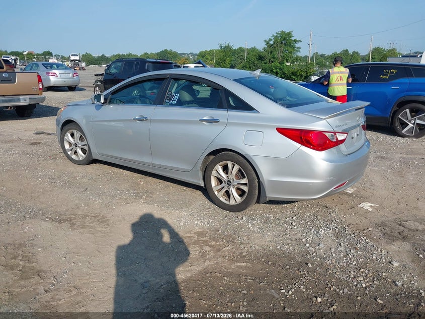 2011 Hyundai Sonata VIN 5NPEC4AC0BH254522 IAAI salvage auction — NORMAL WEAR, Clear (Pennsylvania), sold $875 on 2026-07-17 (photo 3)