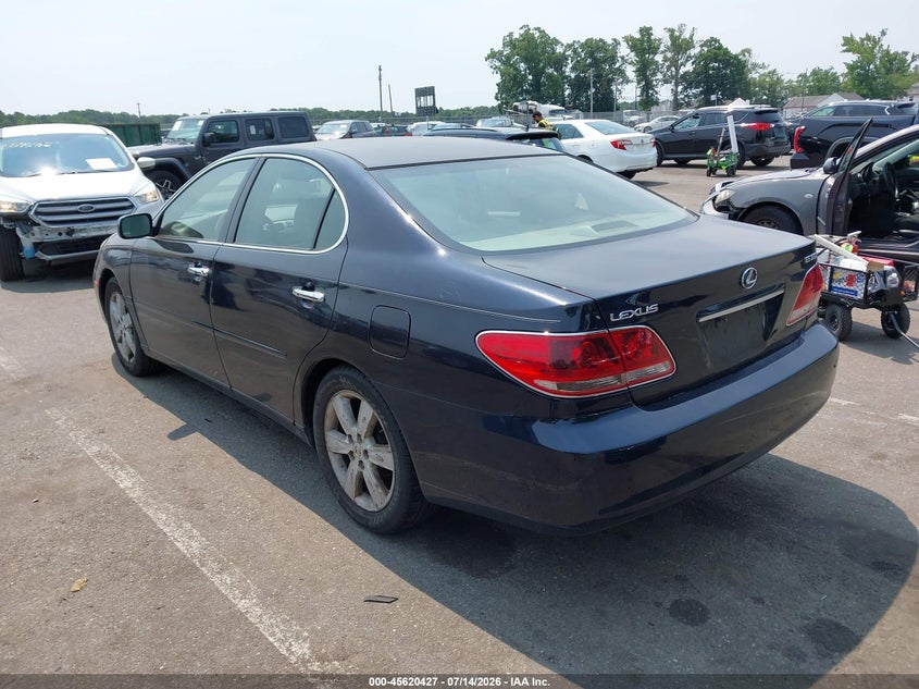 2005 Lexus Es 330 VIN JTHBA30G355141142 IAAI salvage auction — NORMAL WEAR, Clear (New Jersey), sold $700 on 2026-07-27 (photo 3)