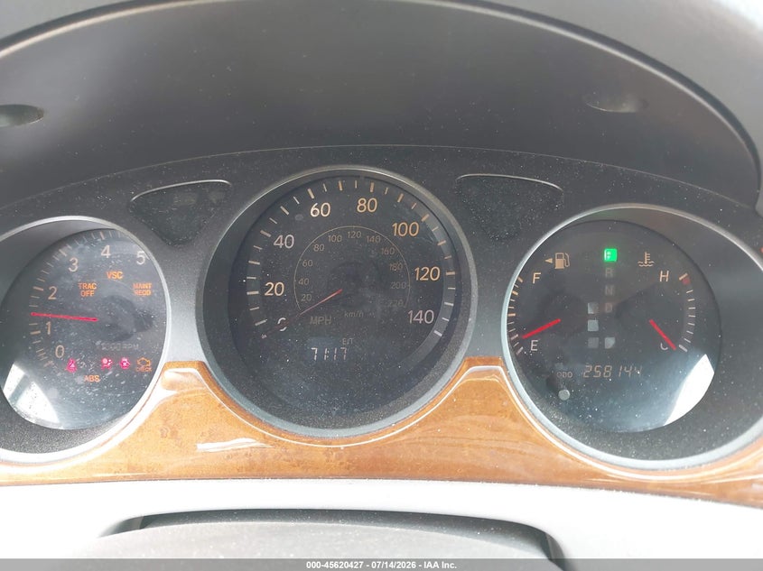 2005 Lexus Es 330 VIN JTHBA30G355141142 IAAI salvage auction — NORMAL WEAR, Clear (New Jersey), sold $700 on 2026-07-27 (photo 7)
