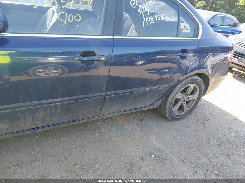 2008 Kia Optima VIN KNAGE124985189684 IAAI salvage auction — LEFT & RIGHT, Bill Of Sale (New York), sold $25 on 2026-07-28 (photo 6)