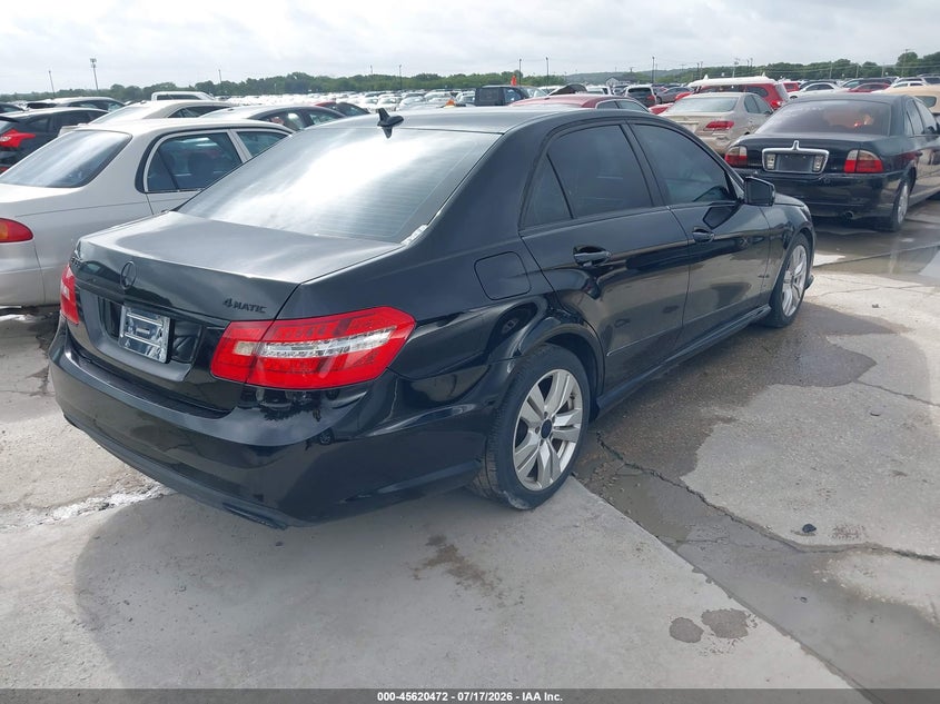 2011 Mercedes-benz E-class VIN WDDHF8HB1BA377638 IAAI salvage auction — NORMAL WEAR, Original (Texas), sold $25 on 2026-07-27 (photo 4)