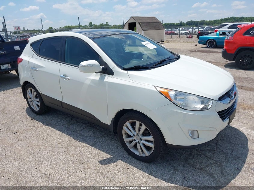 2011 Hyundai Tucson VIN KM8JUCAC5BU176231 IAAI salvage auction — NORMAL WEAR, Clear (Illinois), sold $1,775 on 2026-07-22 (photo 1)