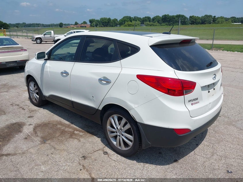 2011 Hyundai Tucson VIN KM8JUCAC5BU176231 IAAI salvage auction — NORMAL WEAR, Clear (Illinois), sold $1,775 on 2026-07-22 (photo 3)