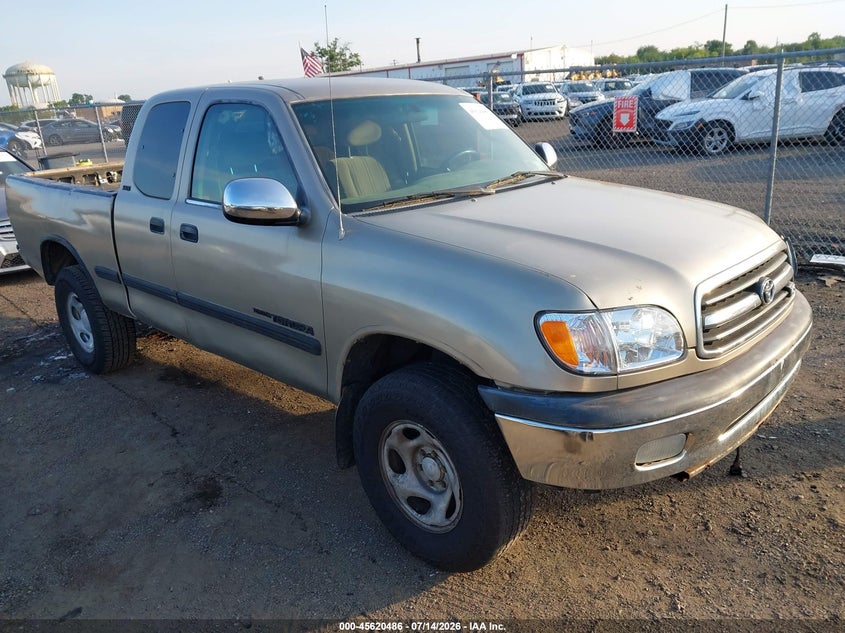 2002 Toyota Tundra VIN 5TBBT44162S288996 IAAI salvage auction — NORMAL WEAR, Clear (New York), sold $1,100 on 2026-07-27 (photo 1)