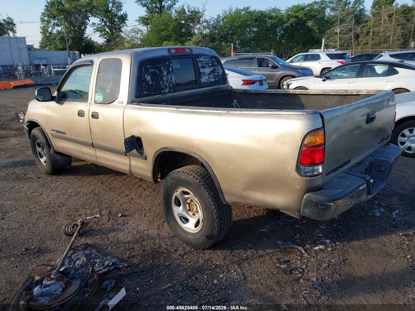 2002 Toyota Tundra VIN 5TBBT44162S288996 IAAI salvage auction — NORMAL WEAR, Clear (New York), sold $1,100 on 2026-07-27 (photo 3)