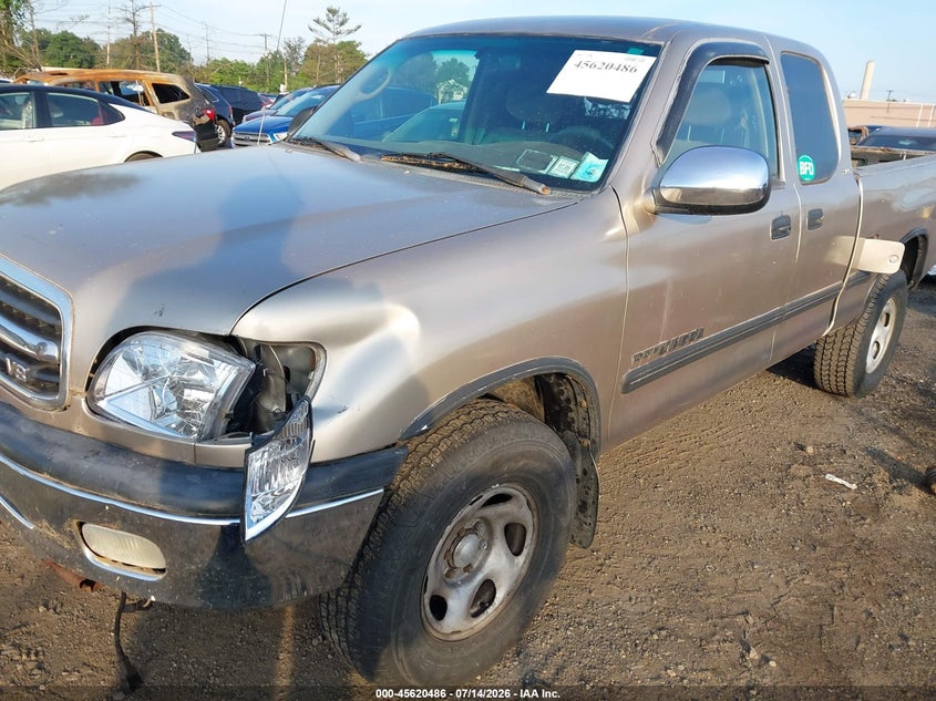2002 Toyota Tundra VIN 5TBBT44162S288996 IAAI salvage auction — NORMAL WEAR, Clear (New York), sold $1,100 on 2026-07-27 (photo 6)