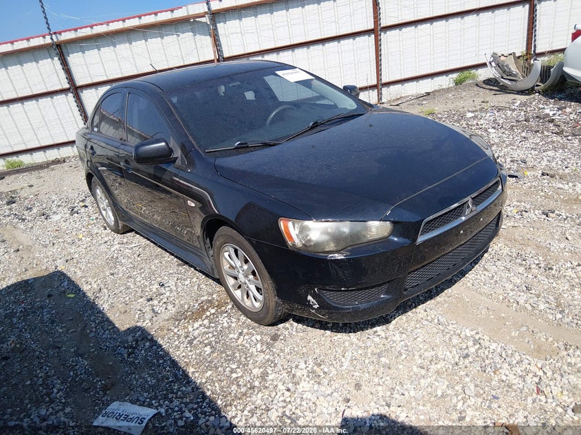 2010 Mitsubishi Lancer VIN JA32U2FU1AU015067 IAAI salvage auction — NORMAL WEAR, Clear (Arkansas), sold $50 on 2026-07-30 (photo 1)