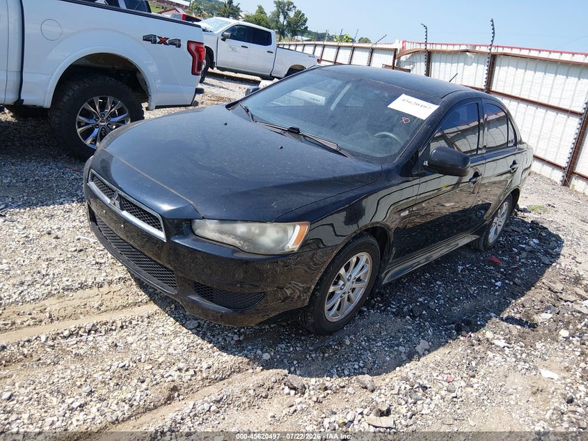 2010 Mitsubishi Lancer VIN JA32U2FU1AU015067 IAAI salvage auction — NORMAL WEAR, Clear (Arkansas), sold $50 on 2026-07-30 (photo 2)