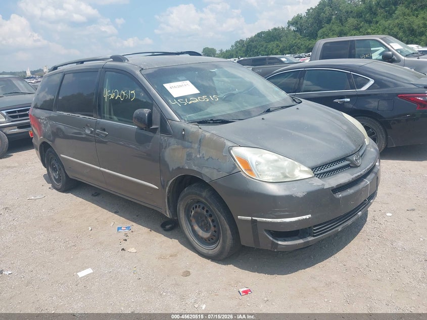 2004 Toyota Sienna VIN 5TDZA23C34S183550 IAAI salvage auction — NORMAL WEAR, Clear (Missouri), sold $25 on 2026-07-29 (photo 1)