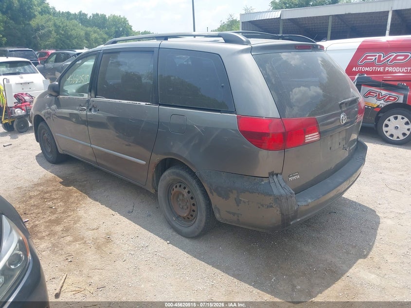 2004 Toyota Sienna VIN 5TDZA23C34S183550 IAAI salvage auction — NORMAL WEAR, Clear (Missouri), sold $25 on 2026-07-29 (photo 3)