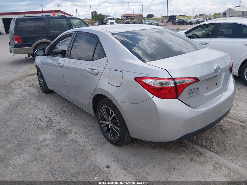 2016 Toyota Corolla VIN 5YFBURHE5GP555883 IAAI salvage auction — NORMAL WEAR, Original (Texas), sold $2,400 on 2026-07-20 (photo 3)
