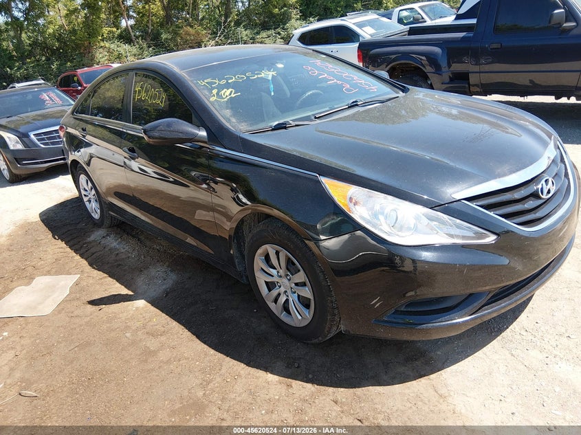 2013 Hyundai Sonata VIN 5NPEB4AC7DH547405 IAAI salvage auction — NORMAL WEAR, Clear (Indiana), sold $25 on 2026-07-19 (photo 1)