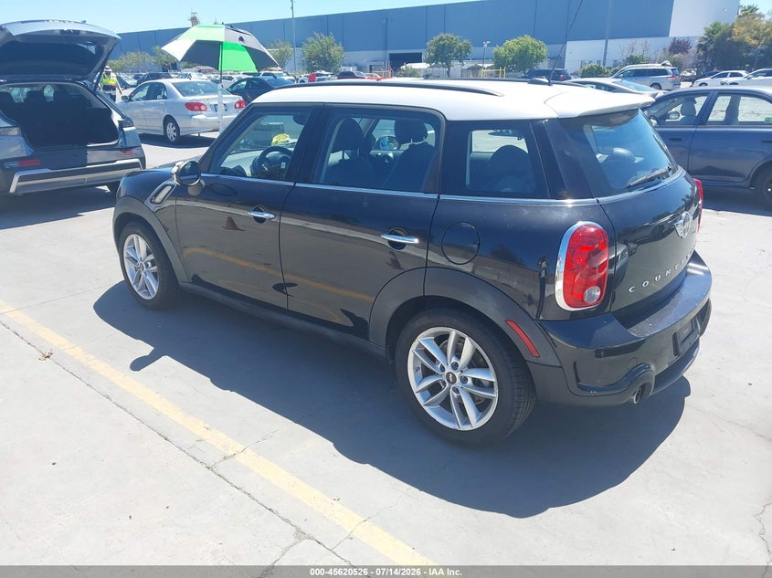 2014 Mini Countryman VIN WMWZC3C53EWP52557 IAAI salvage auction — NORMAL WEAR, Clear - Dealer Only (California), sold $1,350 on 2026-07-20 (photo 3)