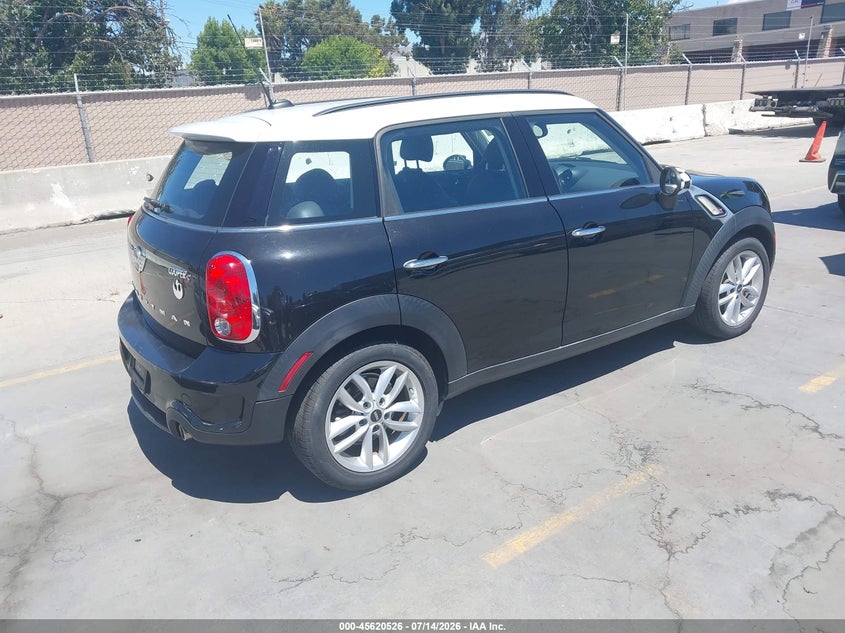 2014 Mini Countryman VIN WMWZC3C53EWP52557 IAAI salvage auction — NORMAL WEAR, Clear - Dealer Only (California), sold $1,350 on 2026-07-20 (photo 4)