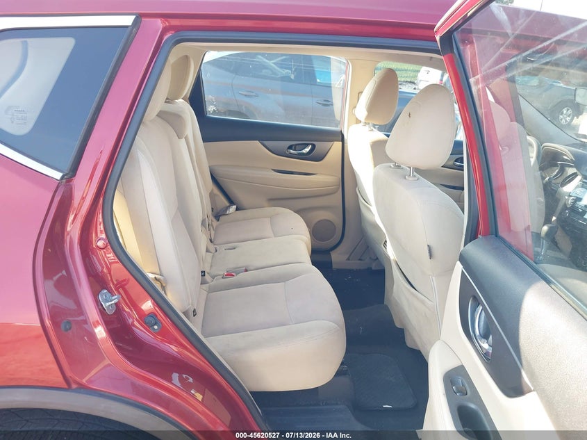 2016 Nissan Rogue VIN JN8AT2MVXGW154157 IAAI salvage auction — NORMAL WEAR, Clear (Pennsylvania), sold $1,350 on 2026-07-24 (photo 8)