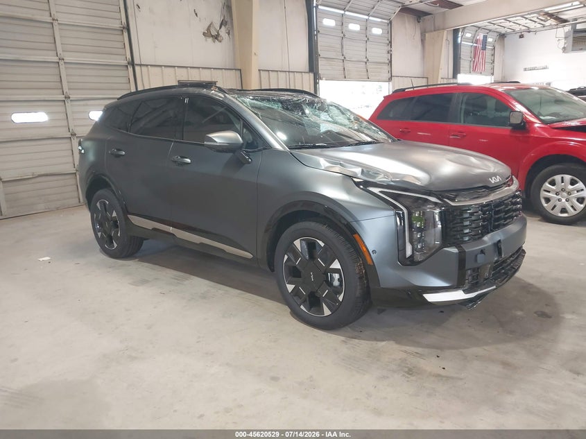 2026 Kia Sportage VIN KNDPXDDG4T7328767 IAAI salvage auction — ROLLOVER, Salvage Title, sold $7,600 on 2026-08-20 (photo 1)