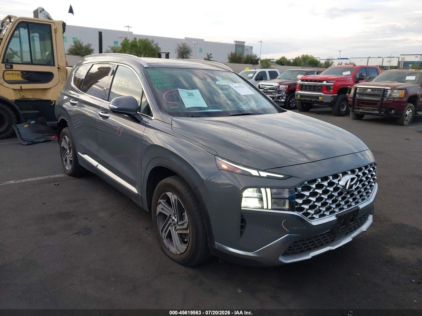 2023 Hyundai Santa fe VIN 5NMS34AJXPH628365 IAAI salvage auction — REAR END, Wait Title, sold $7,200 on 2026-08-23 (photo 1)
