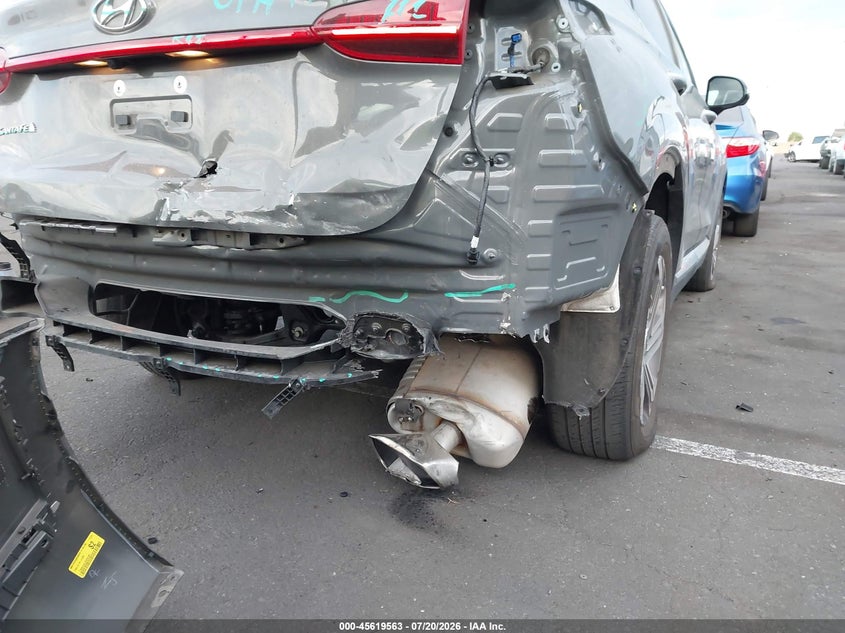 2023 Hyundai Santa fe VIN 5NMS34AJXPH628365 IAAI salvage auction — REAR END, Wait Title, sold $7,200 on 2026-08-23 (photo 6)