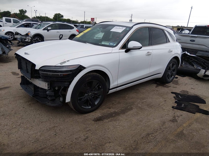 2022 Genesis Gv70 VIN KMUMCDTC6NU014259 IAAI salvage auction — FRONT END, Original (Texas), sold $11,100 on 2026-09-17 (photo 2)