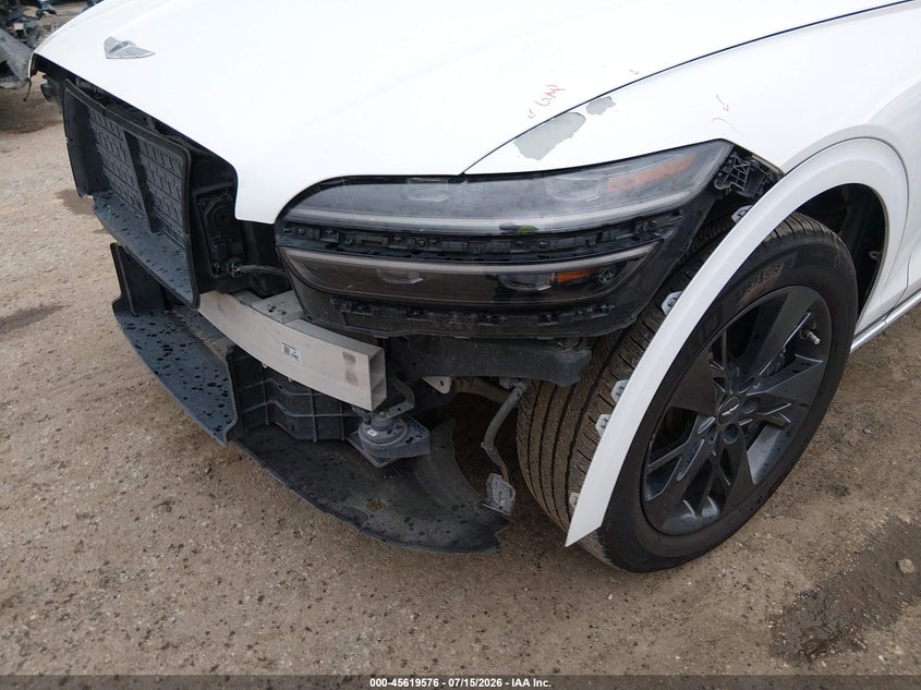 2022 Genesis Gv70 VIN KMUMCDTC6NU014259 IAAI salvage auction — FRONT END, Original (Texas), sold $11,100 on 2026-09-17 (photo 6)