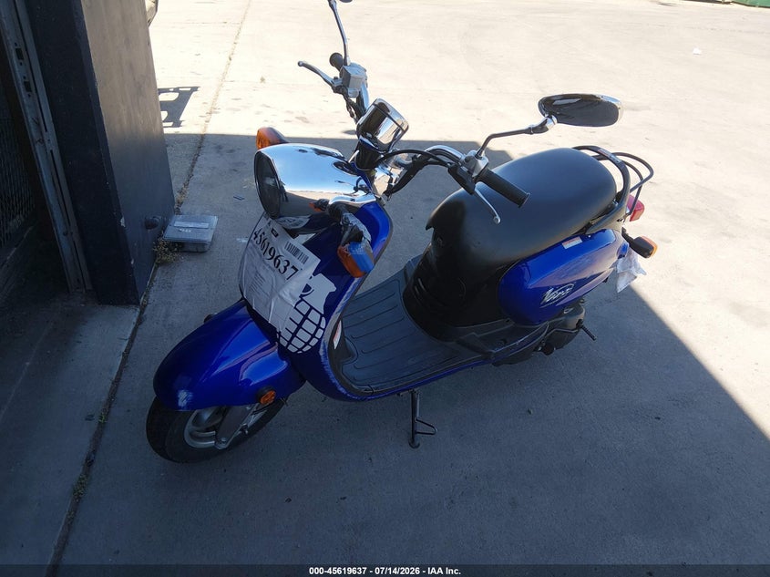 2006 Yamaha Yj125 VIN LPRSE13Y76A357979 IAAI salvage auction — LEFT SIDE, Salvage (California), sold $50 on 2026-07-29 (photo 2)